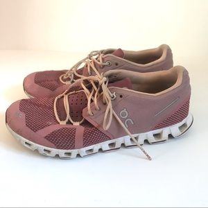 On Cloud Running Shoes Women's Pink Size 9